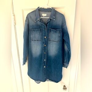 Evereve Ever Denim Dress, size medium (worn once)